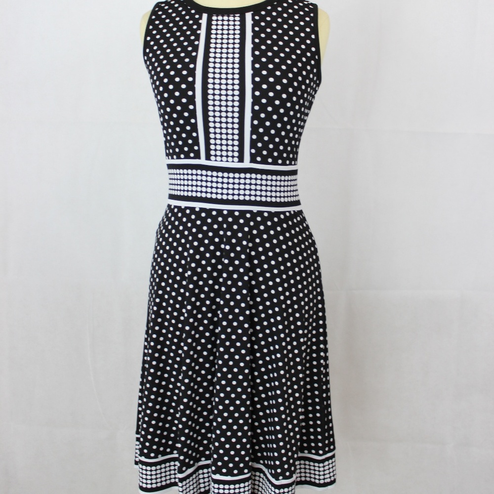 MICHAEL Michael Kors Dot-Print Shift Dress XS - Picture 6 of 6